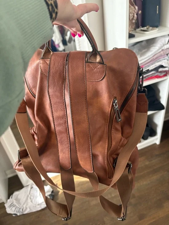 Brown Backpack - Picture 3 of 6